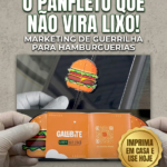 Eu vou criar Panfleto que NÃO VIRA LIXO