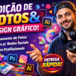 Eu vou editar suas fotos ou criar sua logo