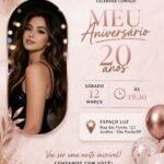 Eu vou Fazer convites digitais personalizados e profissionai...