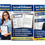 Eu vou fazer Currículo Profissional + Carta de Apresentação