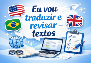 Eu vou Traduzir e ajudar com textos.