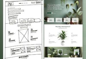 Eu vou desenhar uma Landing Page focada em vendas