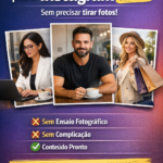 Eu vou criar fotos profissionais para o seu Instagram