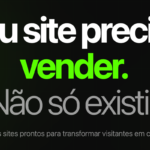 Eu vou criar seu site ou landing page