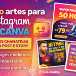 Eu vou criar artes para Instagram no Canva