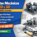 Eu vou fazer Desenhos Mecânicos no SolidWorks