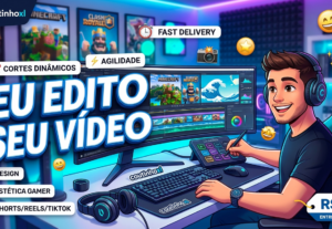 Eu vou editar videos para você
