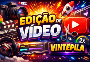 Eu vou Editar seus vídeos com qualidade e te entregar rápido