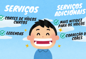 Eu vou fazer legendas e cortes virais para seus vídeos longo...