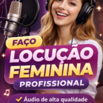 Eu vou gravar audios com voz feminina
