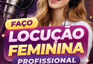 Eu vou gravar audios com voz feminina