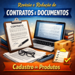 Eu vou redigir seus contratos, textos e/ou documentos