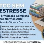 Eu vou formatar seu TCC nas Normas ABNT e revisão completa