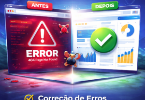 Eu vou corrigir erros e bugs no seu site ou sistema web