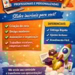 Eu vou fazer sua apresentação PowerPoint profissional