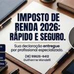 Eu vou fazer sua declaração de Imposto de Renda.
