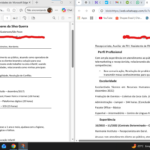 Eu vou fazer o curriculum perfeito para sua área