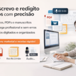 Eu vou Transcrever e redigir textos com precisão