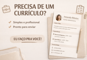 Eu vou Fazer currículo simples e profissional