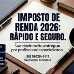Eu vou fazer sua declaração de Imposto de Renda.