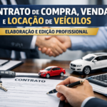 Eu vou fazer e editar contratos de venda / locação / compra
