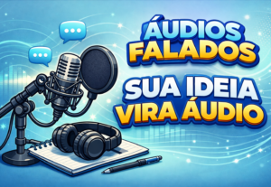 Eu vou Gravar áudios de acordo com seu script