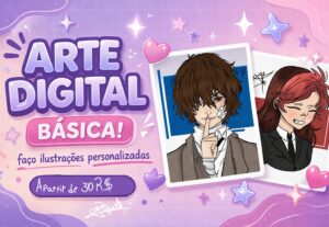 Eu vou Fazer uma arte digital para você