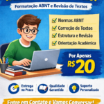 Eu vou ajudar com trabalhos acadêmicos e formatação ABNT