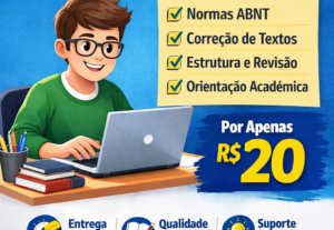 Eu vou ajudar com trabalhos acadêmicos e formatação ABNT