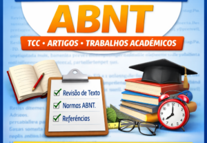 Eu vou Revisar e formatar ABNT para TCC e artigos