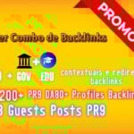 Eu vou criar super combo de backlinks Pr9 – edu – gov