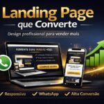 Eu vou criar sua landing page que converte
