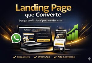 Eu vou criar sua landing page que converte