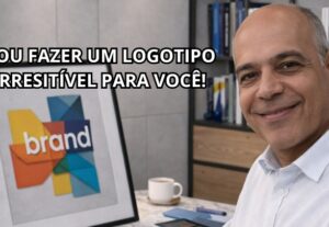 Eu vou criar um logo atraente e impactante.