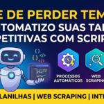 Eu vou automatizar suas tarefas com scripts personalizados.