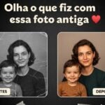 Eu vou Restaurar e Colorir Suas fotos antigas