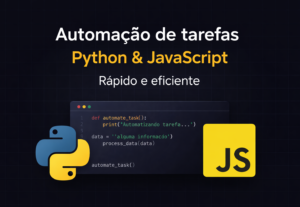 Eu vou automatizar tarefas com Python de forma rápida