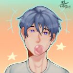 Eu vou Desenhar um personagem em um estilo de anime pra você
