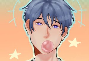 Eu vou Desenhar um personagem em um estilo de anime pra você