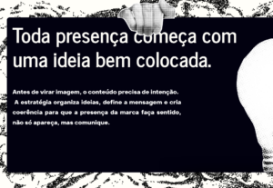 Eu vou fazer o design e/ou estratégia da sua rede social