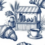 Eu vou criar estampa exclusiva estilo Toile de Jouy