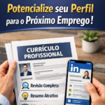 Eu vou criar seu currículo e perfil profissional no LinkedIn