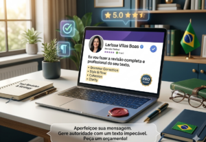 Eu vou fazer a revisão completa e profissional do seu texto.