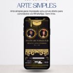 Eu vou fazer convites virtuais, interativos ou em pdf