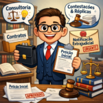 Eu vou Fazer sua petição, réplica e notificação extrajudicia...