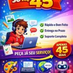 Eu vou Fazer serviço rápido e com qualidade profissional