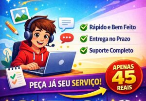 Eu vou Fazer serviço rápido e com qualidade profissional