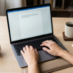 Eu vou digitar seus textos com rapidez e organização