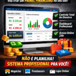 Eu vou criar um sistema financeiro web