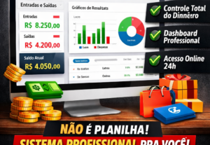 Eu vou criar um sistema financeiro web